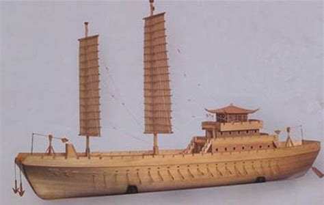 山水畫圖 古代戰船吃什麼